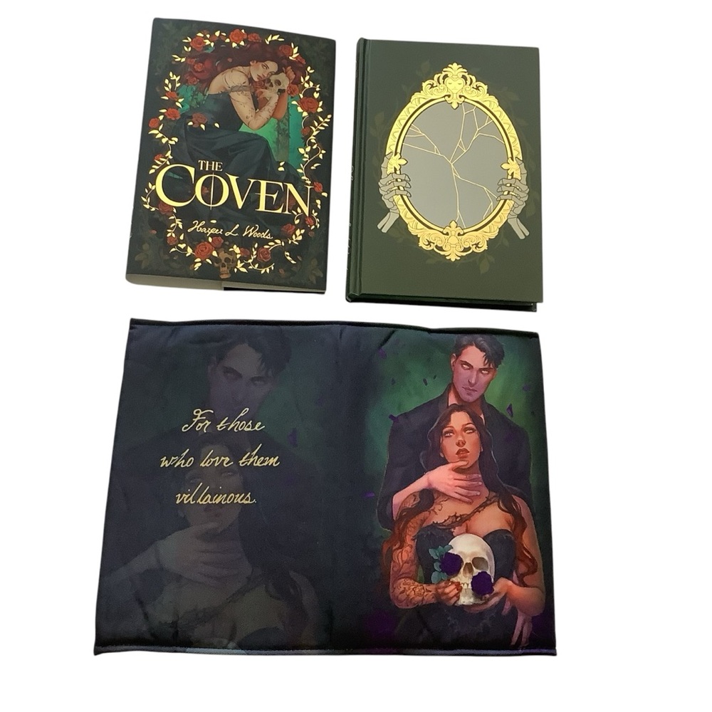 The Coven By Harper L. Woods Fae Crate Exclusive Plus Book Sleeve
